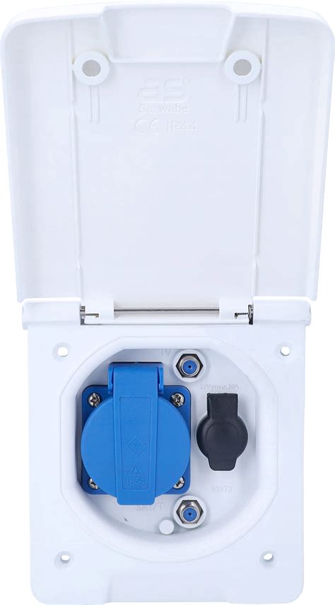Schwabe caravan awning multifunctional socket outlet incl. 1x 230 V ...