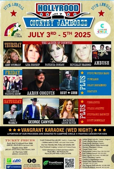 Hollyrood Jamboree , The Hollyrood Country Jamboree, Belleville, 5 July ...