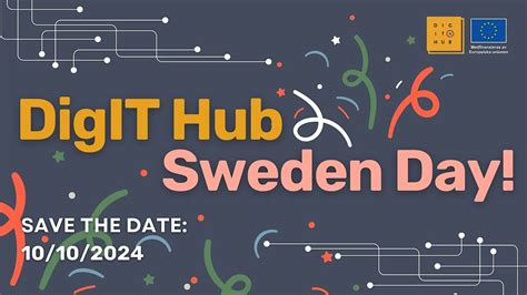 DigIT Hub Sweden Day!, Media Evolution, Hamnen, 10 October 2024 | AllEvents