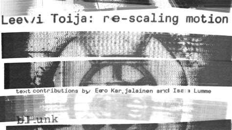Leevi Toija: re-scaling motion, Strandveien 23, Svartlamon, Trondheim ...