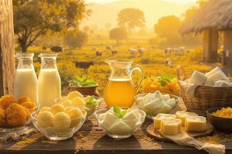 Celebrating Indian Traditions with Authentic Dairy Delicacies | Made Of ...