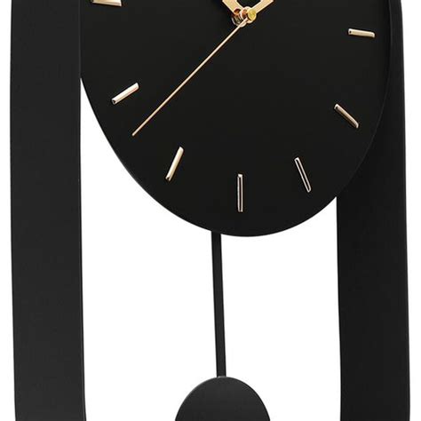 Buy Online Titan Contemporary Modern Metallics Pendulum Wall Clock with ...