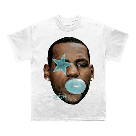 Lebron James Face T-shirt | COLD PRINTS