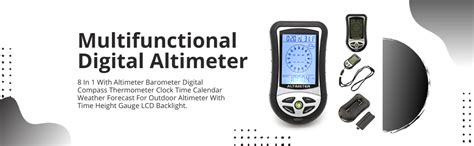 DIGITAL COMPASS WITH BAROMETER ALTIMETER & OTHER FUNCTION : Amazon.in ...
