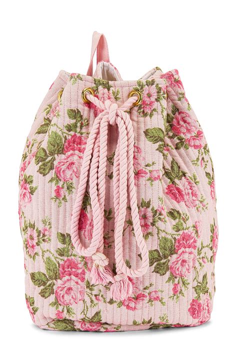 LoveShackFancy Kiwi Bag in Blushing Rose | REVOLVE