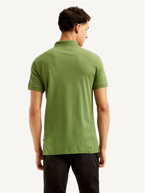 Men's Solid Slim Fit Polo T-shirt – Levis India Store