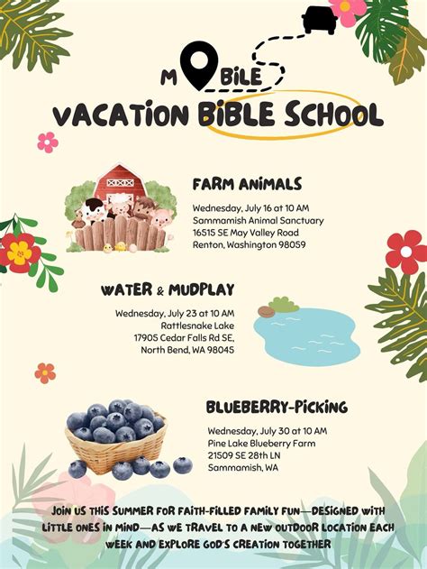 Mobile VBS - Blueberry-picking, Pearson's Bees and Berries / Kennydale ...