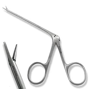 Mediwave Micro Crocodile Instrument Forceps, Curved Shape, Pack of 1 ...