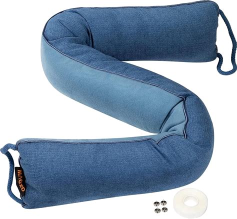 Buy MAGZO Door Draught Excluder Cushion 93 cm, Heavy Duty Door Draft ...