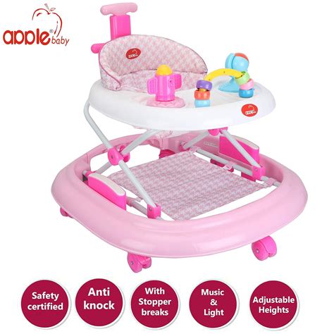 Buy APPLE BABY 3in1(Walker,Push Walker,Activity Tray)2way with Strong ...