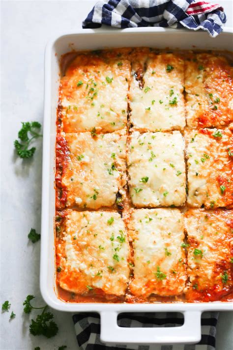 Low carb Eggplant Lasagna Recipe (Video)   Primavera Kitchen