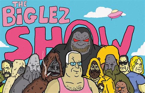 Download The Big Lez Show Cast Illustration Wallpaper | Wallpapers.com