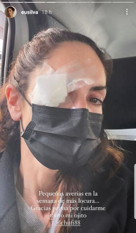 Eugenia Silva preocupa a sus seguidores tras ser operada de un ojo