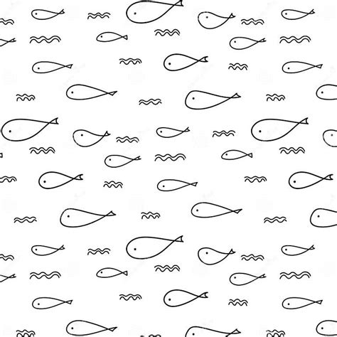 Image result for Hand Drawn Fish Pattern