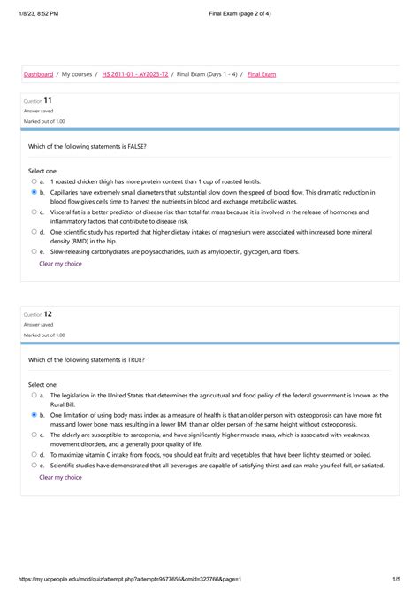 SOLUTION: Final exam 2 hs 2611 score 26 35 out of 30 - Studypool