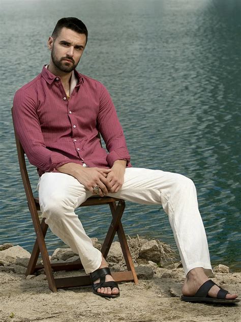 ₹899 | Campus Sutra men's Blush Red Self-Design Striped Shirt - Campussutra