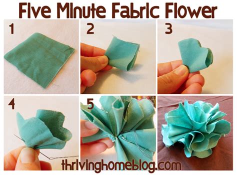 Image result for Cloth Flower Tutorial