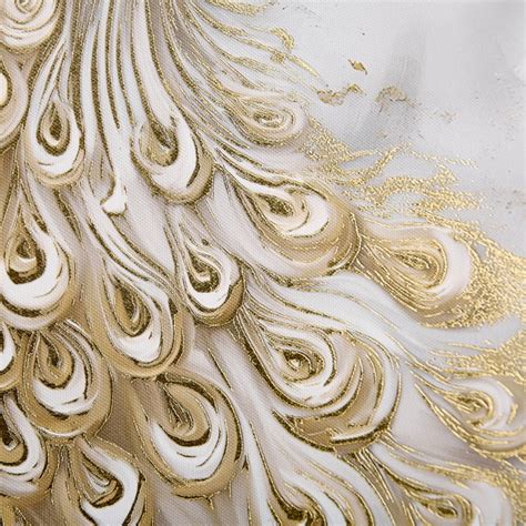 Buy Artistry Quanto Canvas Peacock Picture Frame - 40x60cm from Home ...