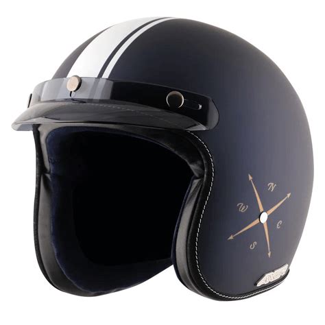 Axor Retro Jet Euro Globe Dull Royal Blue Helmet – AH Helmets
