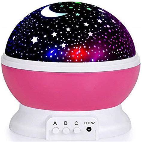 Buy Kriva Plastic Star Cordless LED Projector Lamp & Light, Birthday ...