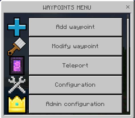 Image result for Waypoint Minecraft