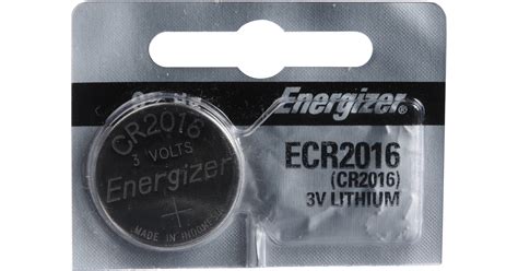 Energizer CR2016 Lithium Coin Battery ECR2016TS B&H Photo Video