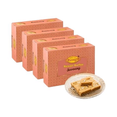 Rewari Burfee Combos of 4 - Crunchy Rewari Pack | Kanwarji's