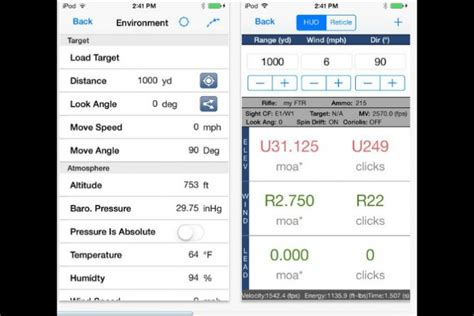 Image result for Applied Ballistics App Use