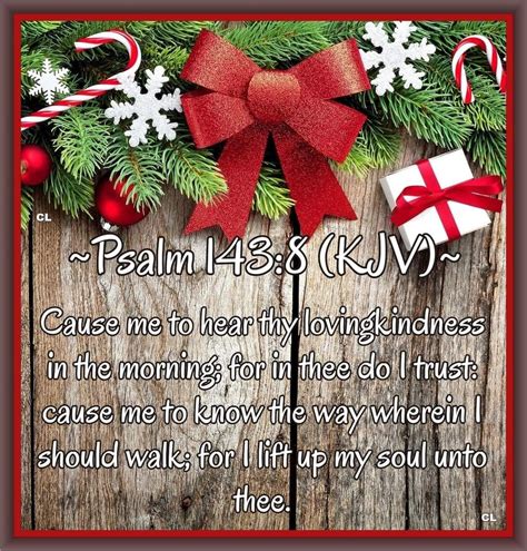 Psalm 46 KJV Christmas Card