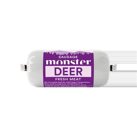 Monster Dog Sausage Deer | Monster Pet Food