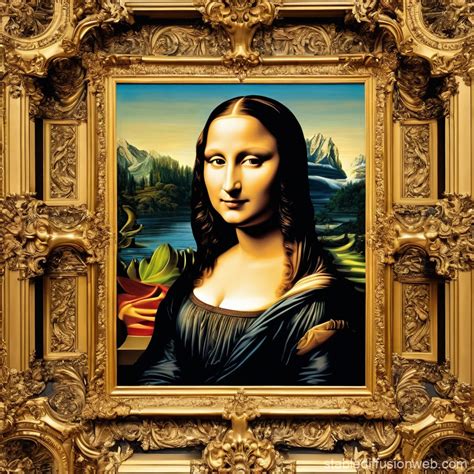 Modern Mona Lisa in Glamorous Role | Stable Diffusion Online