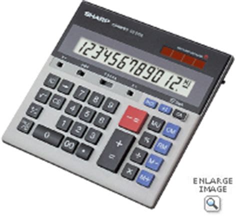 Electronic Calculators : SHARP