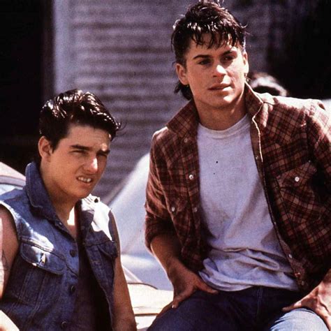 Tom Cruise In De Outsiders Tom Cruise, Matt Dillon & Patrick Swayze:
