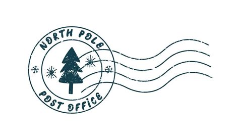 North Pole Stamp Coloring Pages [2025]
