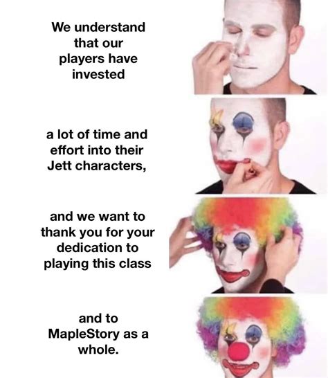 Pouring One Out for Jetts : r/Maplestory