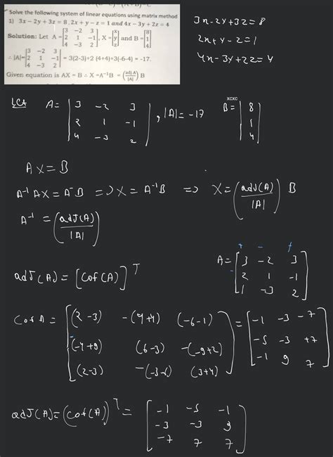 Image result for Solve Matrix System of Linear Algebraic by Using XL