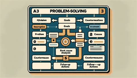 A3 Problem Solving Process Flow Chart 的图像结果