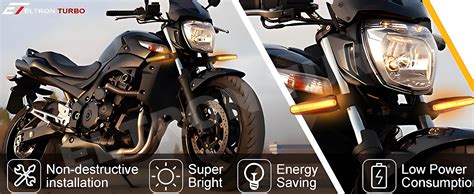 ELTRON TURBO ELT897 Original Waterproof SMD KTM Style Indicators 9 Led ...