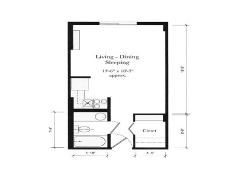 Apartment Studio Floor Plan Simple Floor Design Studio Apartment Floor ...