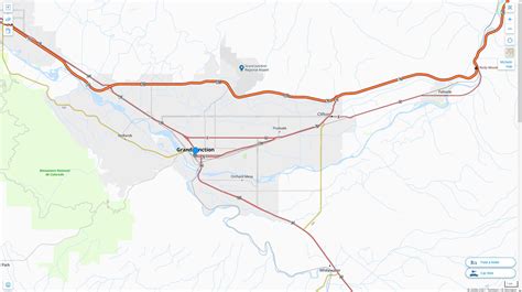 Grand Junction, Colorado Map