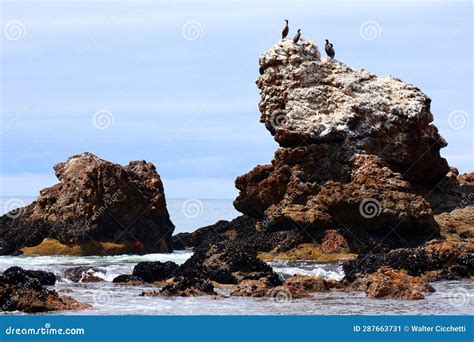 MALIBU (California), Detail View of BIG ROCK BEACH Located at 20000 ...