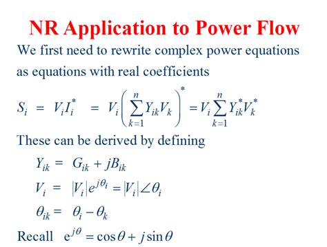Image result for Newton-Raphson Method Power System