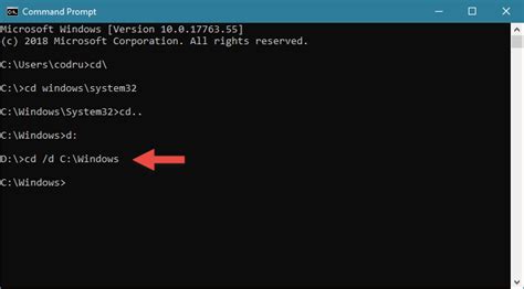 Command-Prompt Change Directory Drive 的图像结果