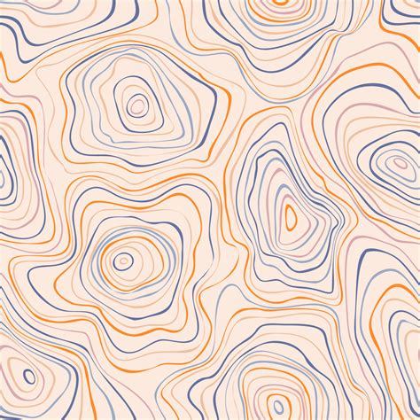 Seamless pattern from abstract color concentric stains liquid texture ...