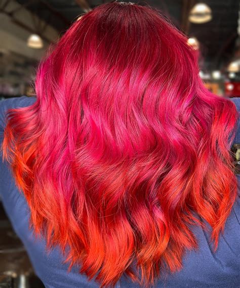 20 Magical Red Ombre Hair Ideas to Unlock Your True Colors