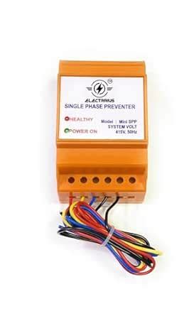 ELECTRRIUS VSP3/415VAC Single Phase Preventer Relay - New Model ...