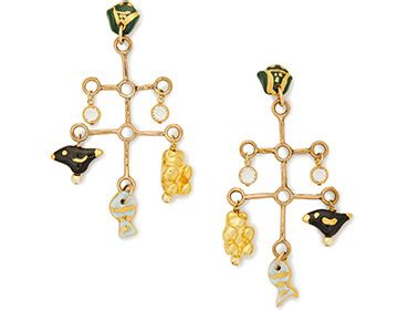Most Wanted: Ceramic Charm Earrings
