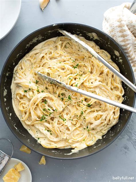 Homemade Alfredo Sauce Recipe {fantastic and easy!} - Belly Full