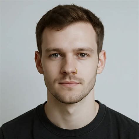 Nose Piercing Filter – Try Virtual Nose Rings Online Free | Bylo.ai