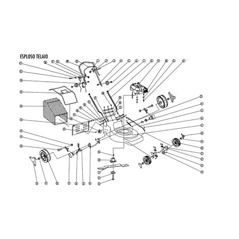 Papillon Spare Parts for Lawnmower GREEN 40   48
